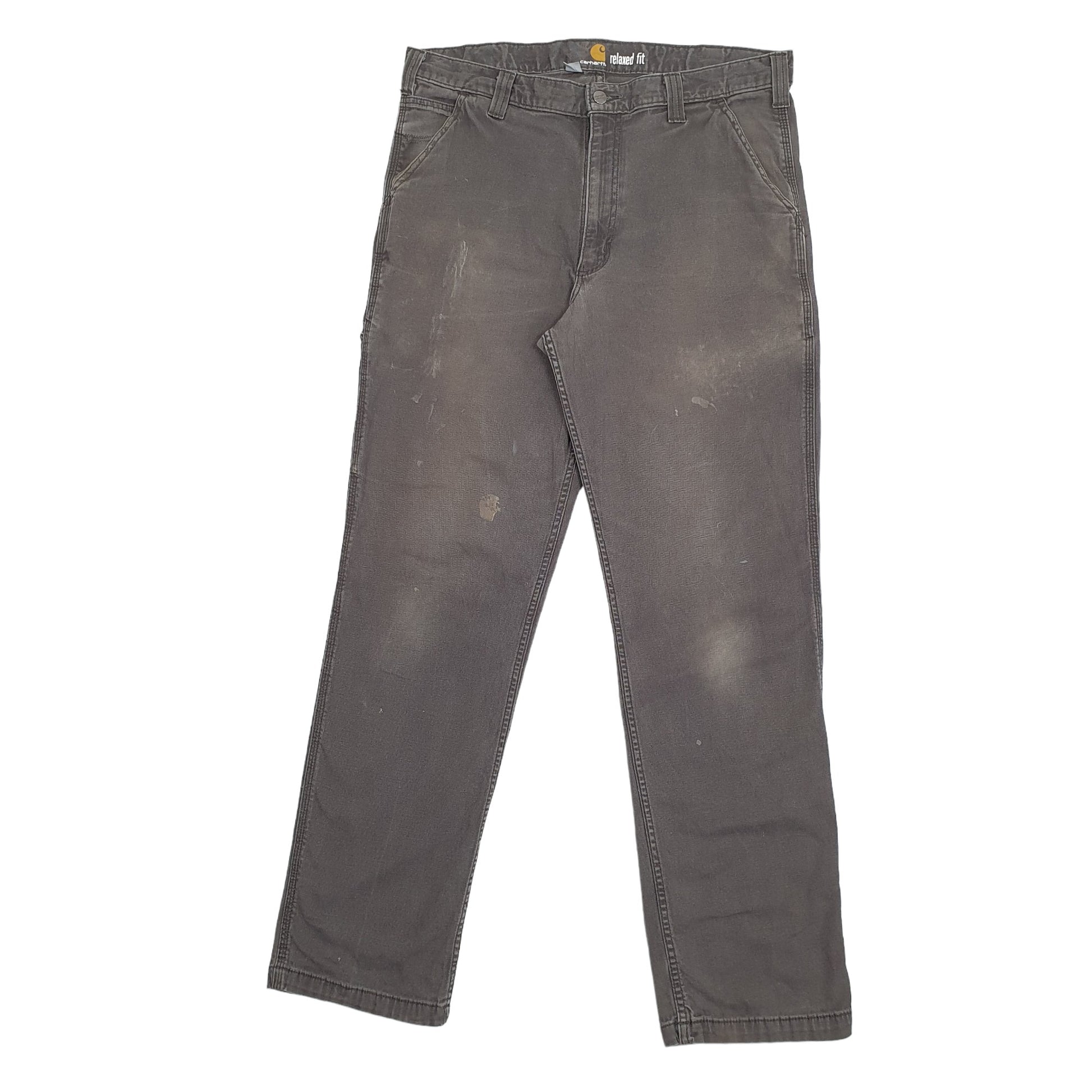 Mens Grey Carhartt  Carpenter Trousers