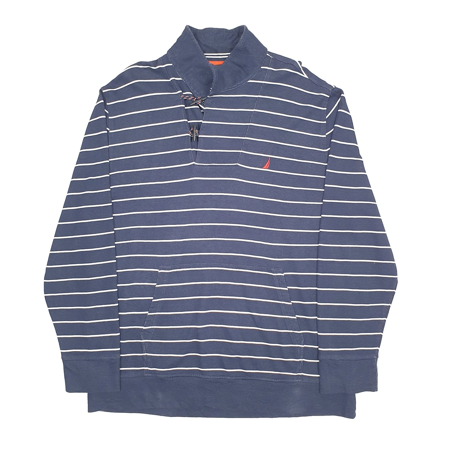 Nautica Quarter Zip XL Navy