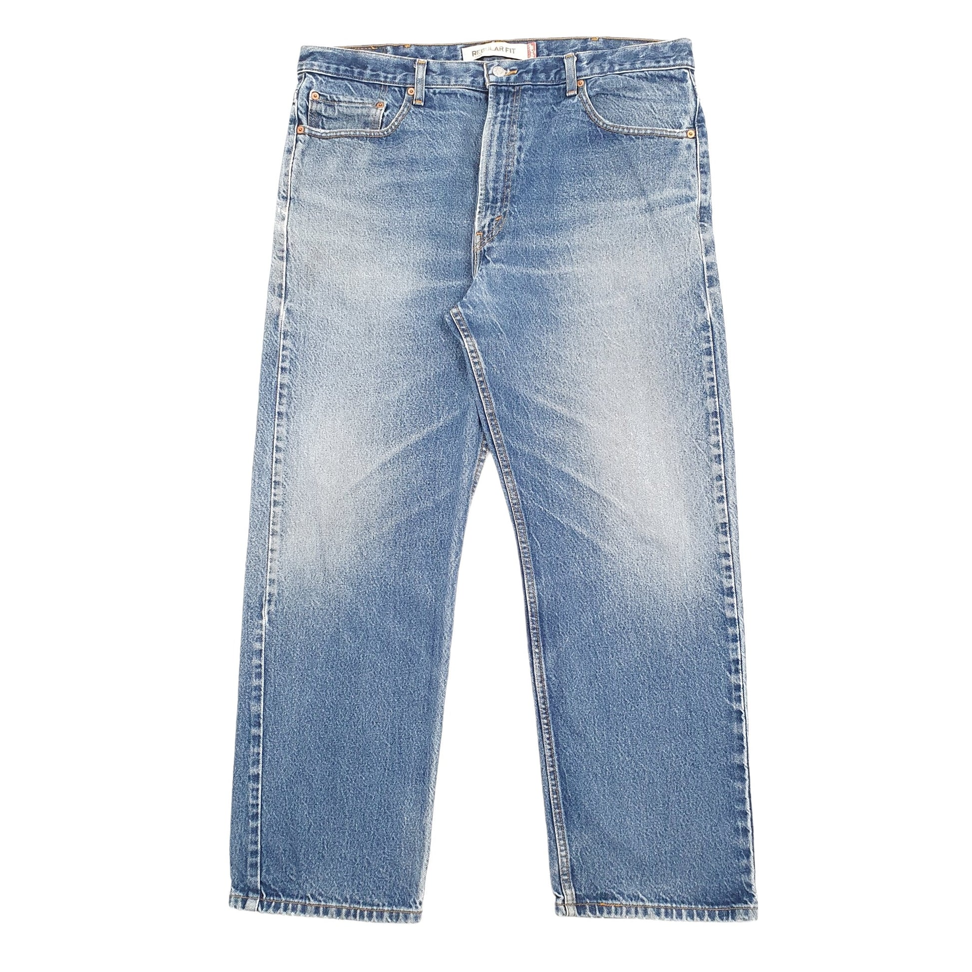 Levis 505 Regular Fit Jeans W40 L30 Blue