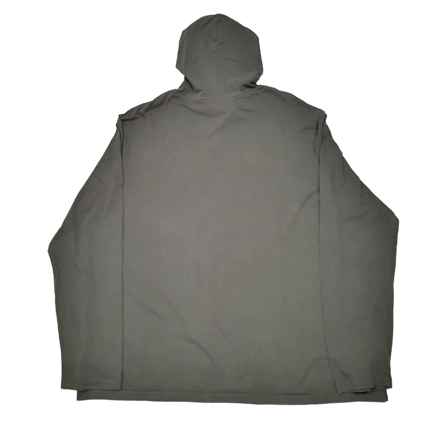 Mens Grey Polo Ralph Lauren Hooded Long Sleeve T Shirt