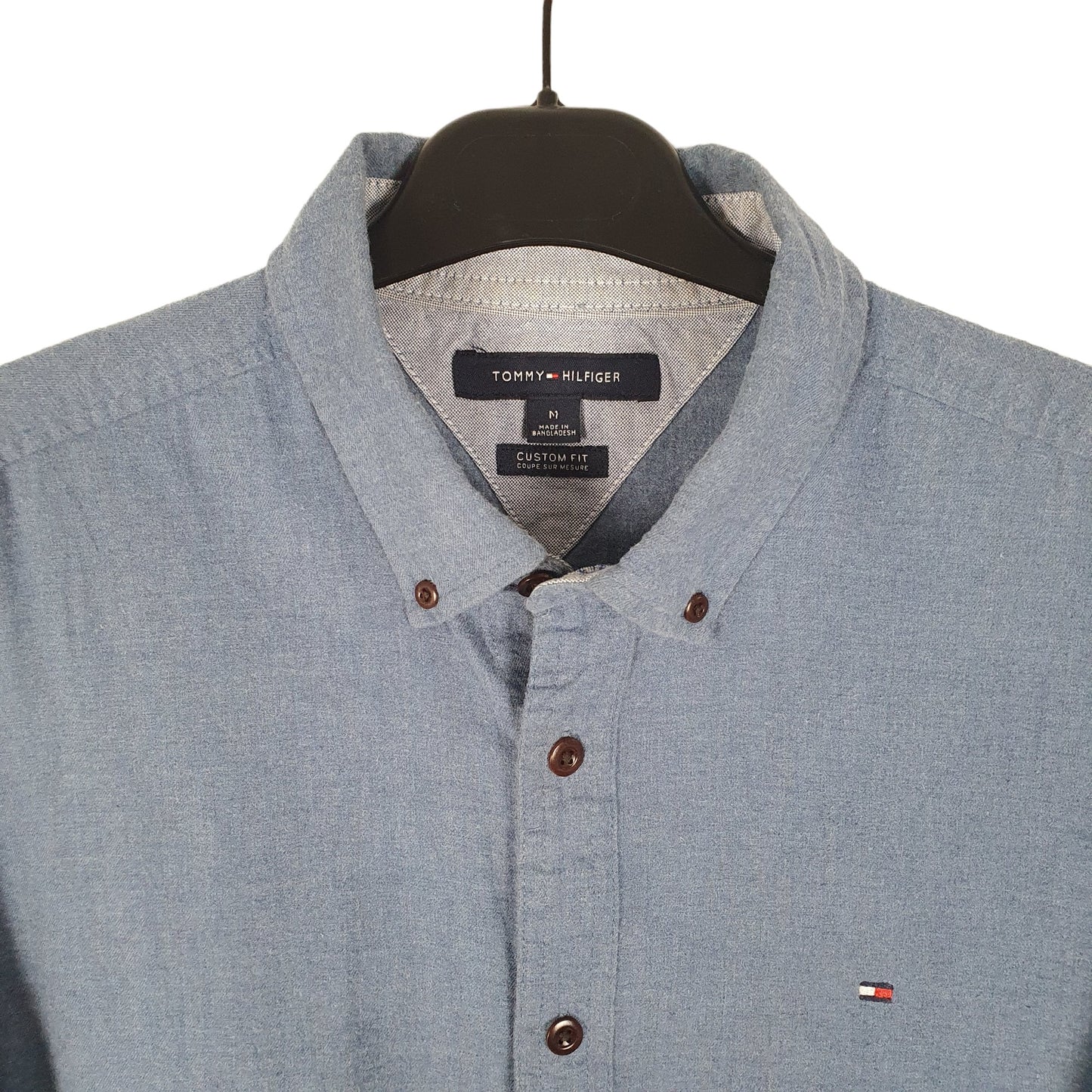 Tommy Hilfiger Long Sleeve Regular Fit Shirt Blue