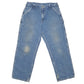 Mens Blue Carhartt  Carpenter JeansW34 L30