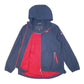 Womens Navy Tommy Hilfiger Hooded Windbreaker  Coat
