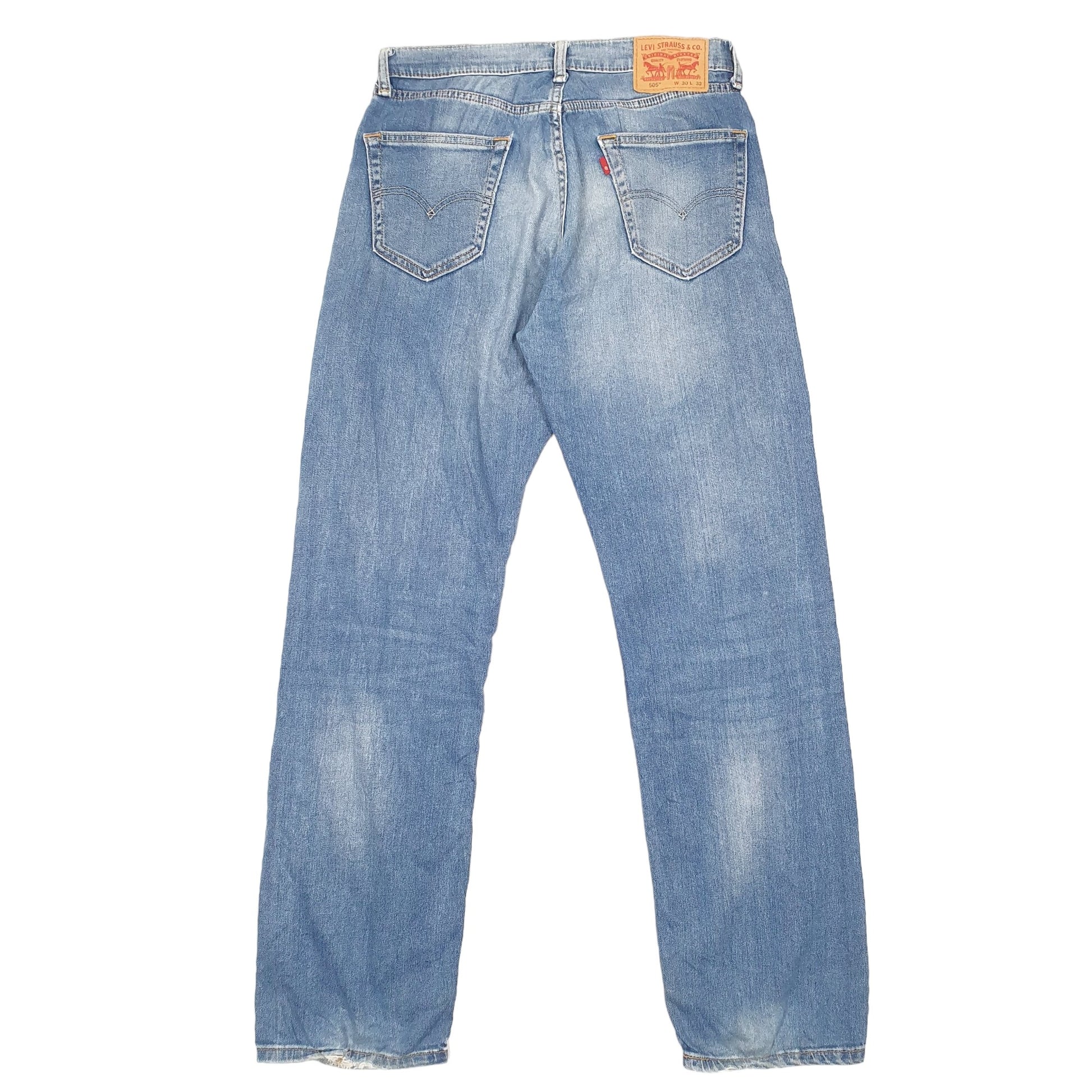 Mens Blue Levis Stretch 505 JeansW30 L32