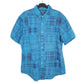 Ralph Lauren Short Sleeve Custom Fit Check Shirt Blue