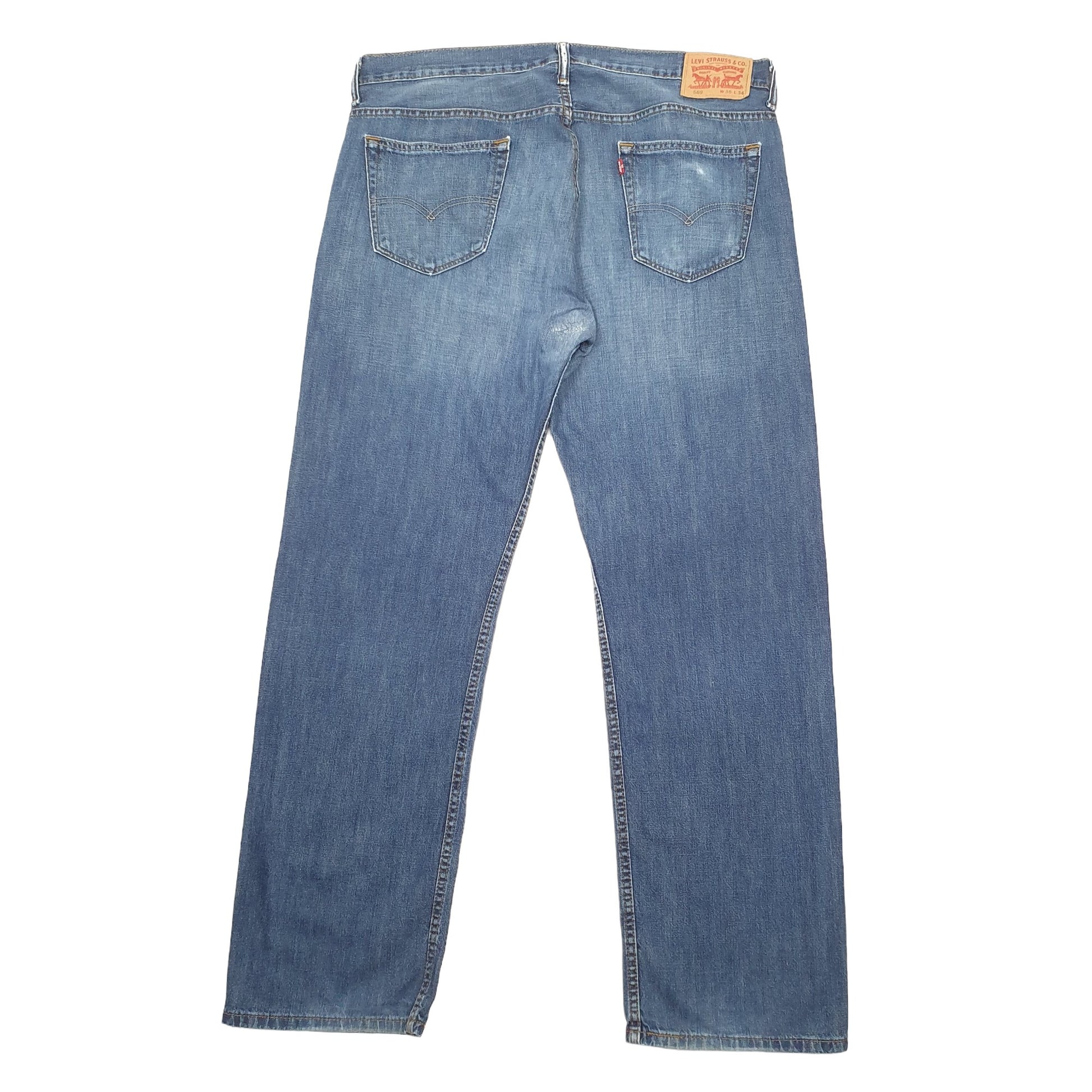 Levis 569 Loose Fit Jeans W38 L34 Blue