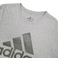 Adidas Short Sleeve T Shirt Grey