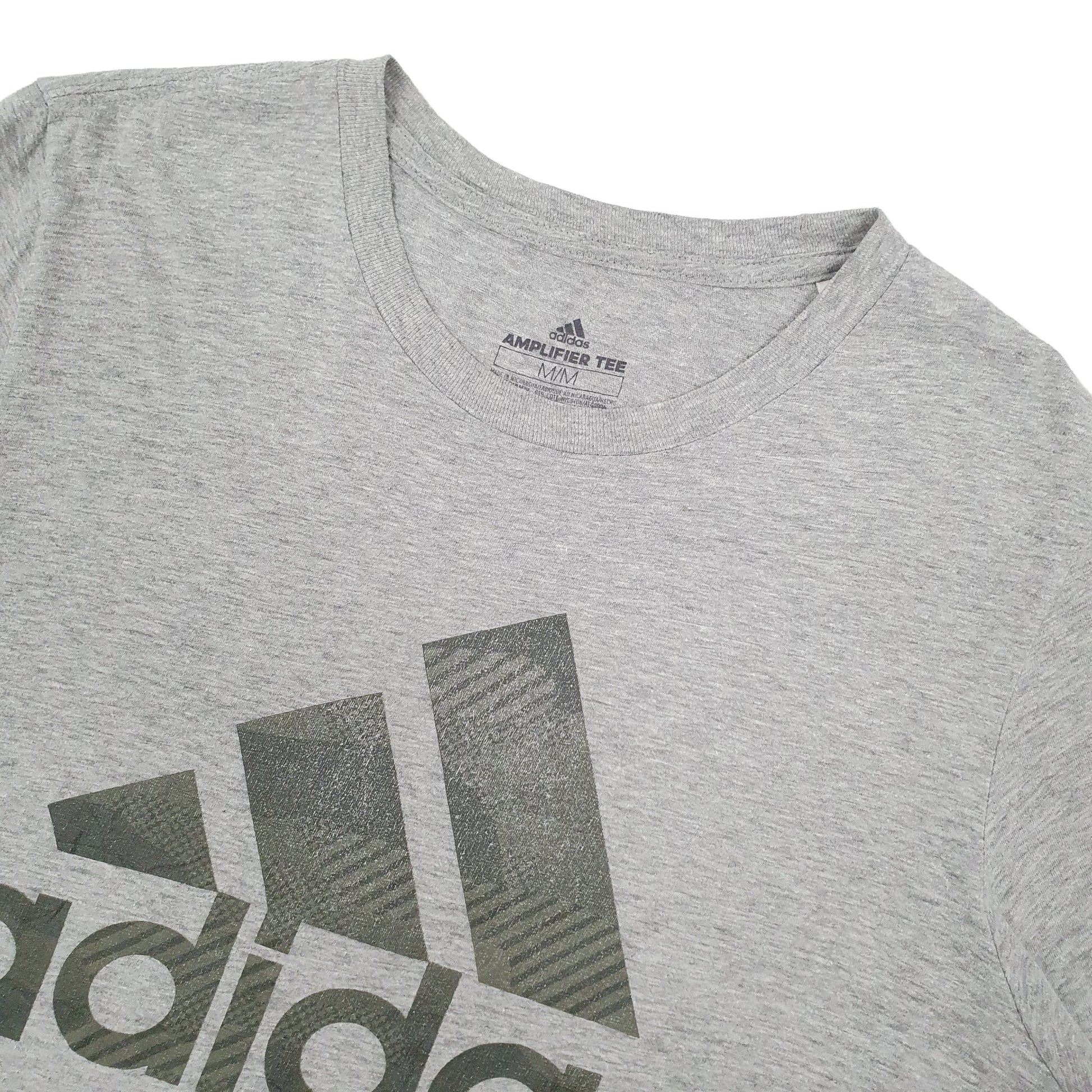 Adidas Short Sleeve T Shirt Grey