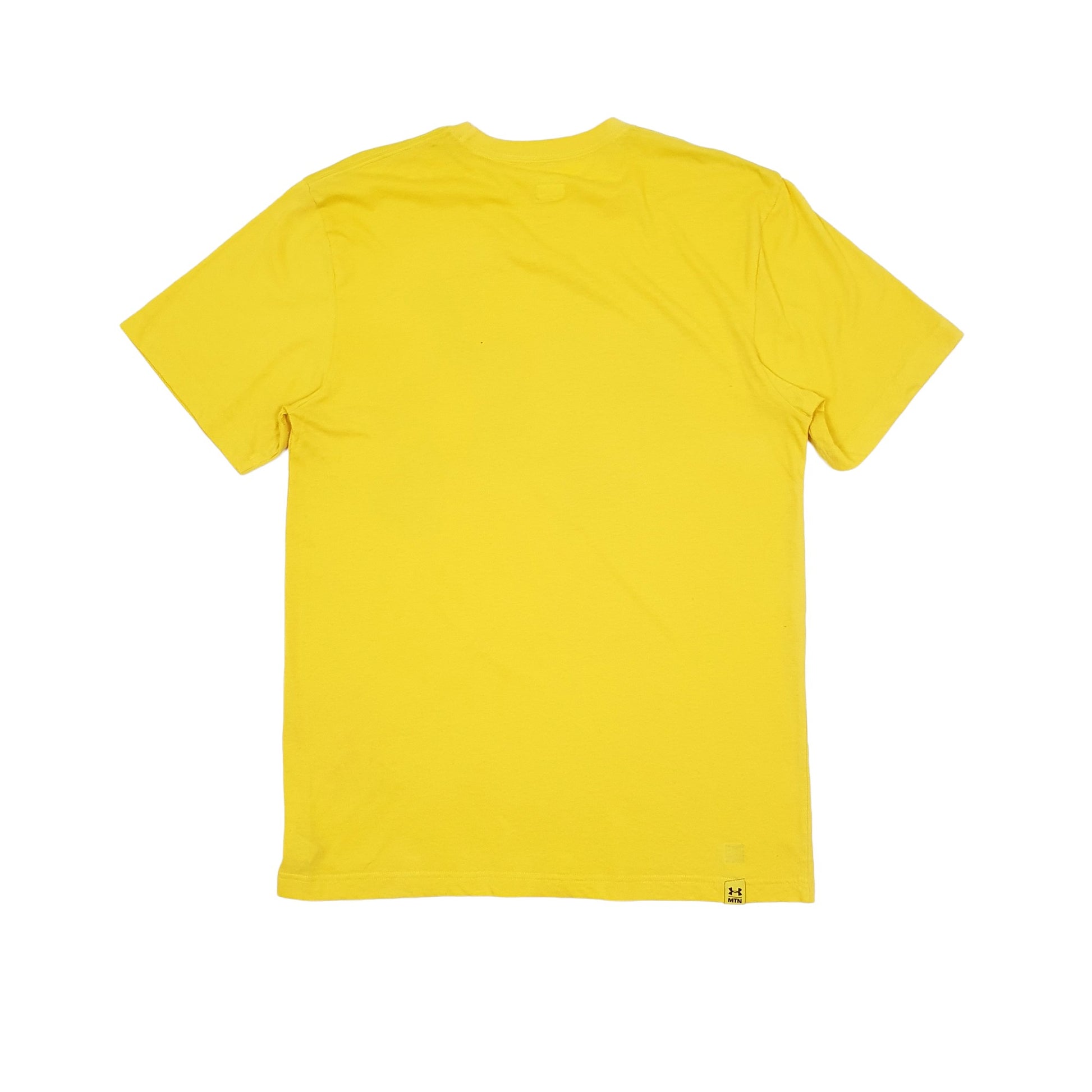 Under Armour Short Sleeve T Shirt Yellow