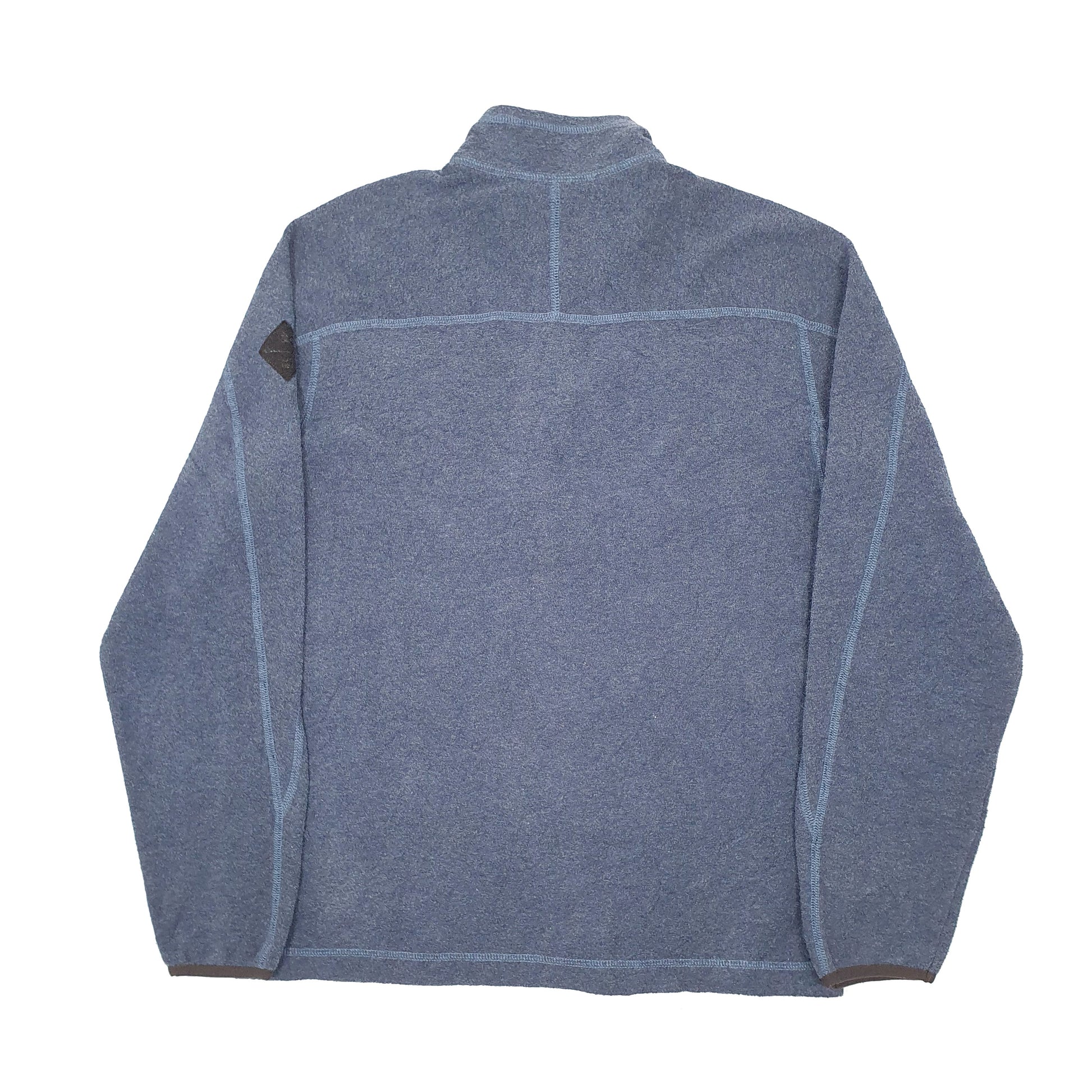 Mens Blue Eddie Bauer  Quarter Zip Jumper