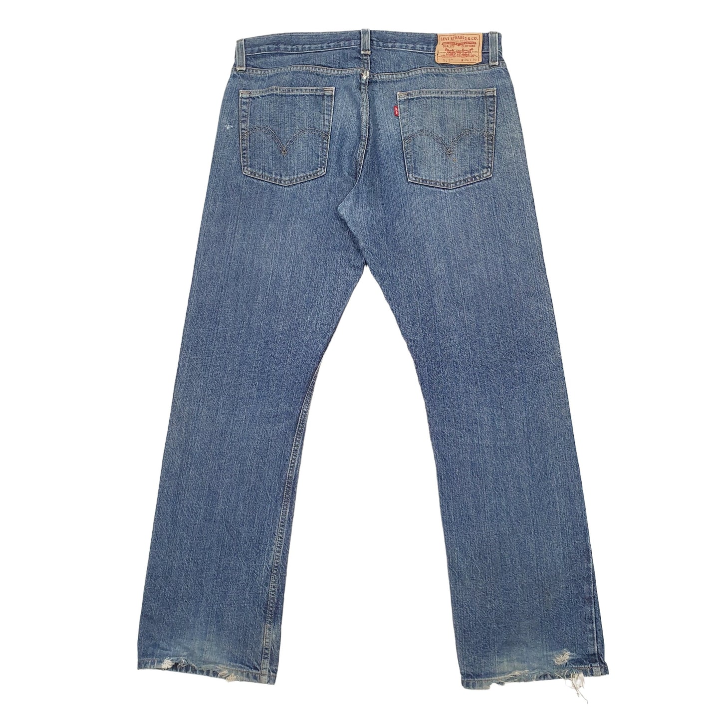 Mens Blue Levis  514 JeansW38 L32