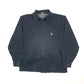 Mens GANT Fleece Lined Harrington Jacket Navy