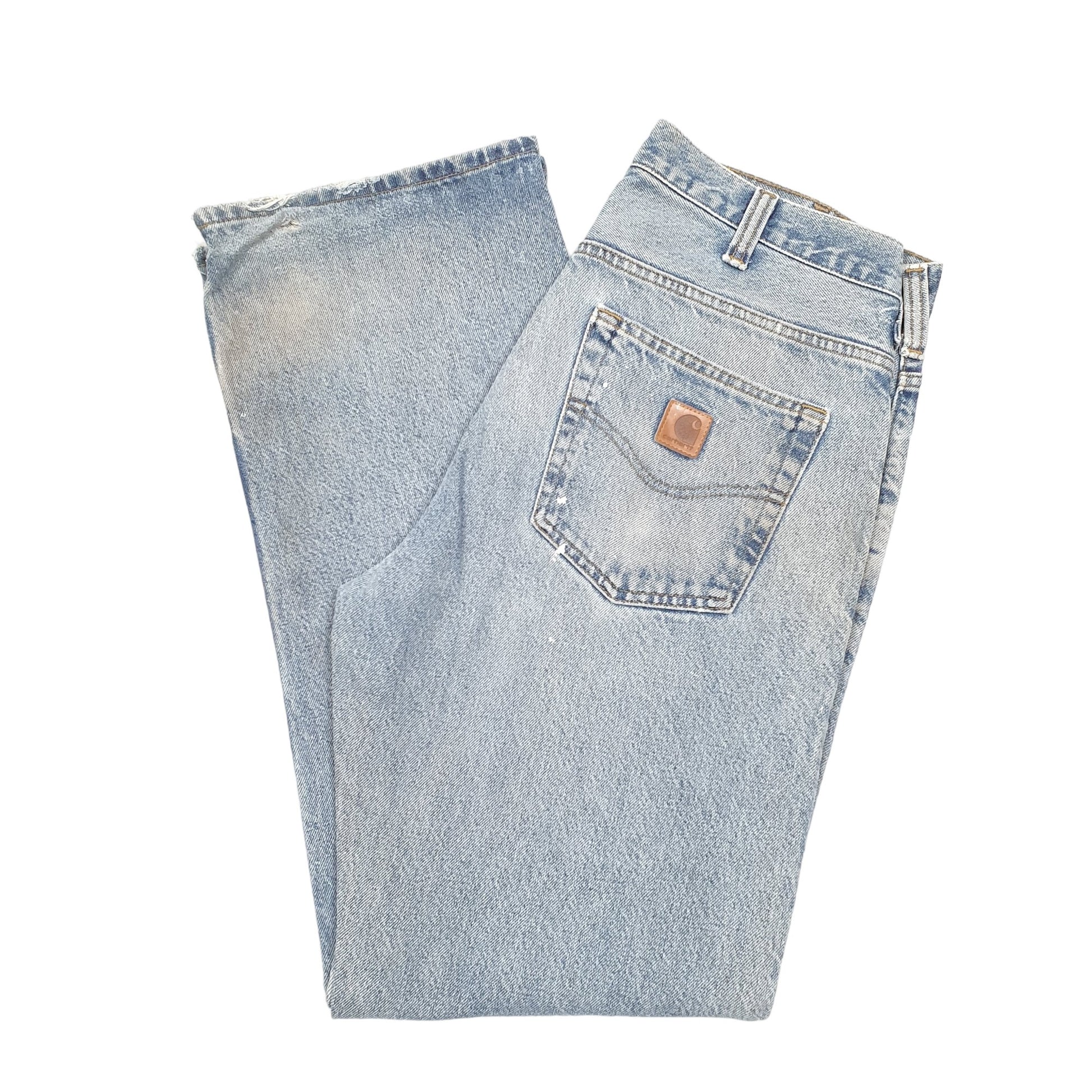 Mens Blue Carhartt  Casual JeansW34 L32