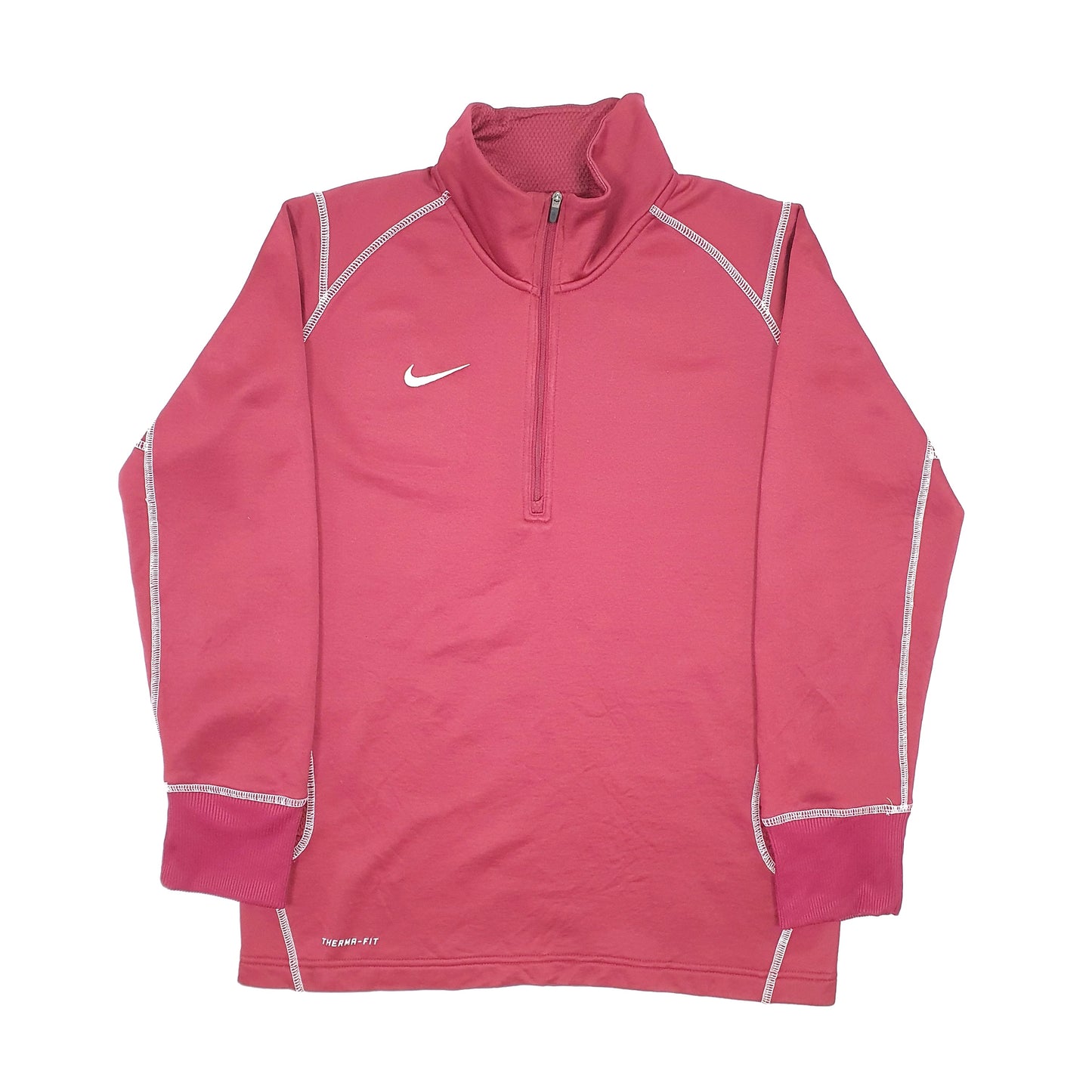 Nike Therma Fit Quarter Zip XS Burgundy