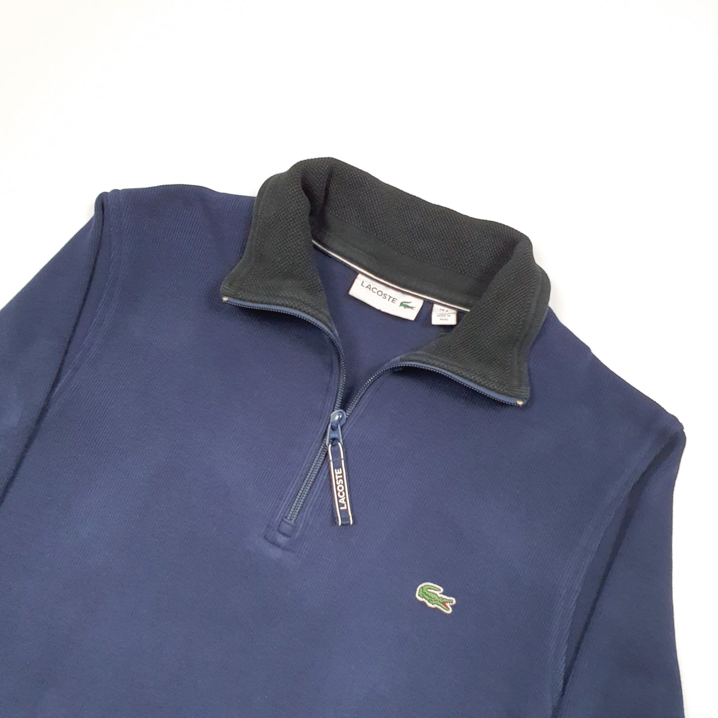 Lacoste Quarter Zip S Navy