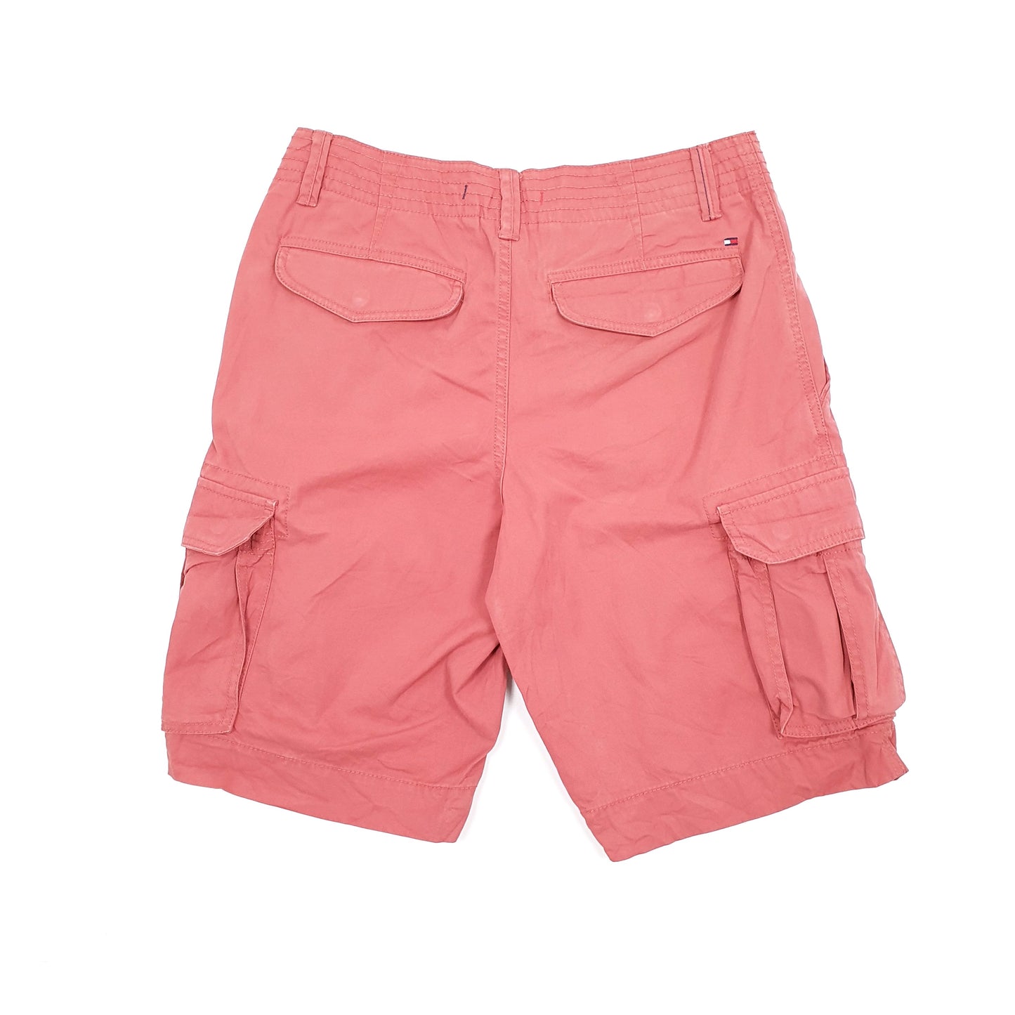 Tommy Hifiger Combat Salmon Cargo Workwear Shorts W30