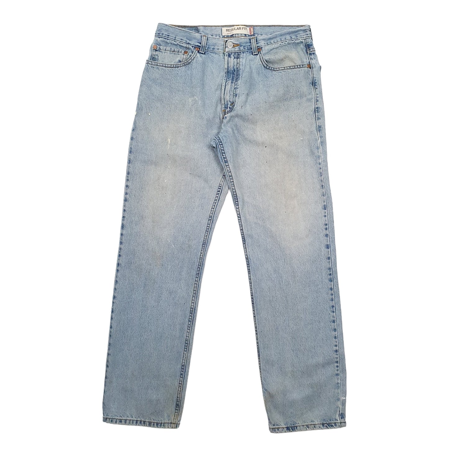 Levis 505 Regular Fit Jeans W34 L32 Blue