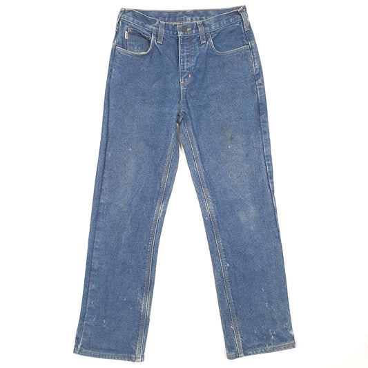 Carhartt Casual Regular Fit Lined Jeans W30 L30 Blue