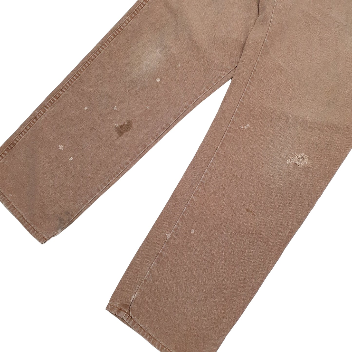 Mens Brown Dickies  Carpenter Trousers