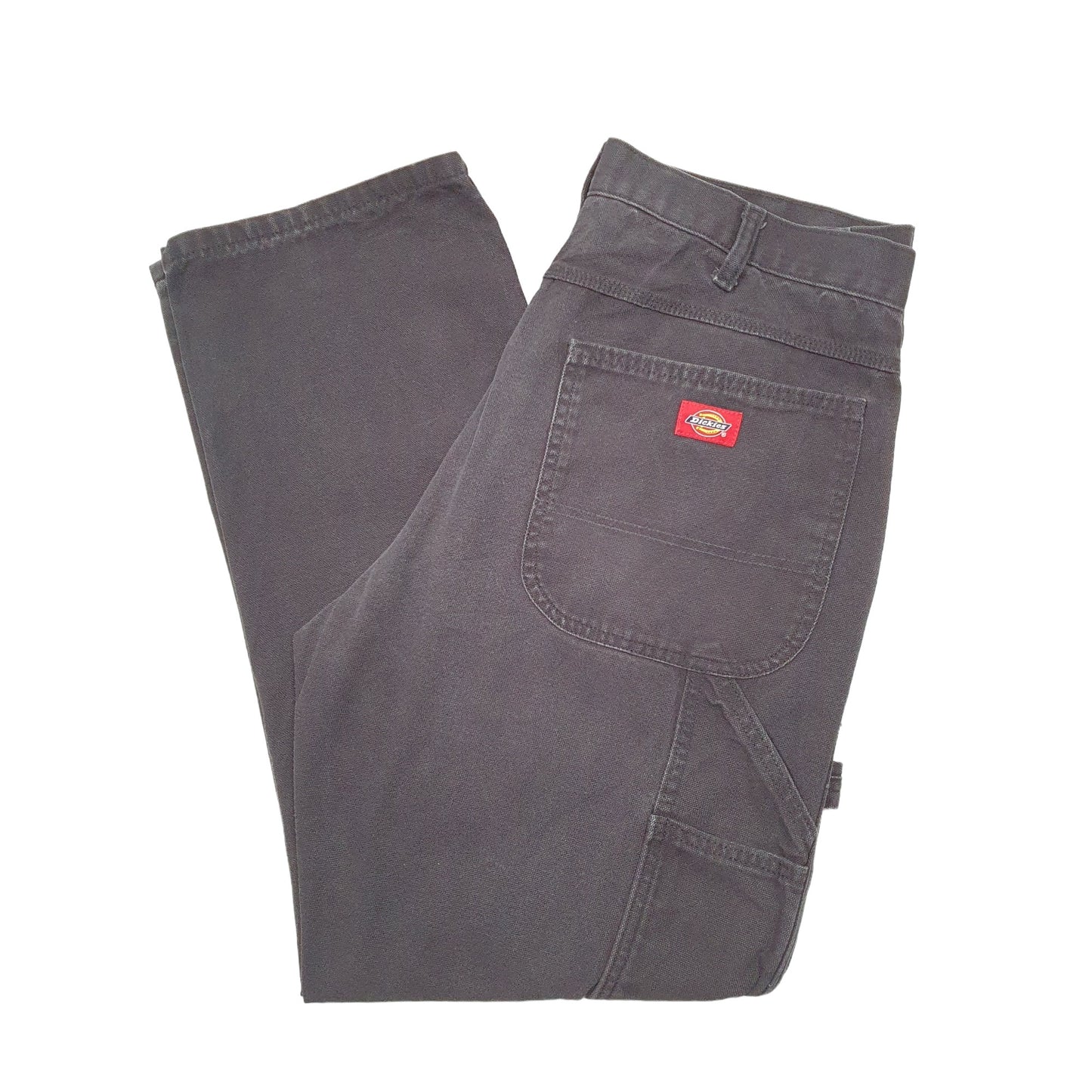 Mens Black Dickies  Carpenter Trousers
