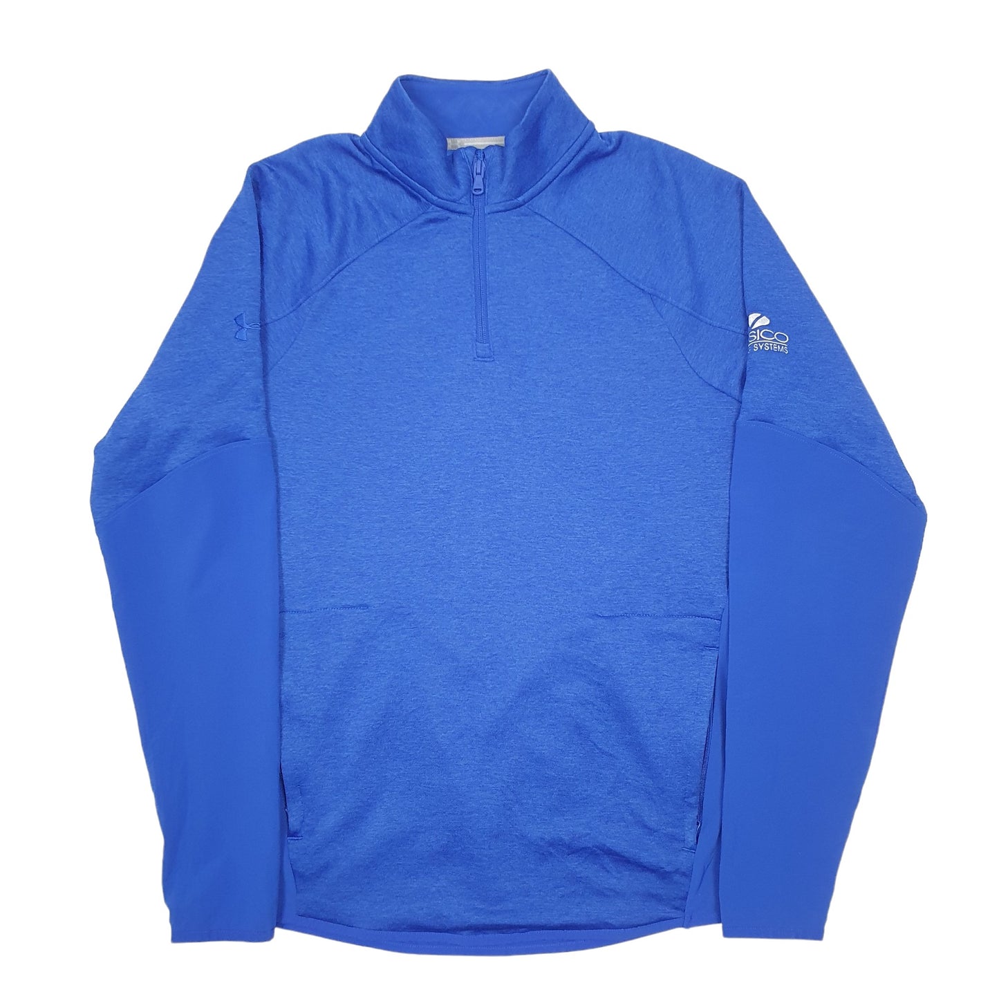 Mens Blue Under Armour  Quarter Zip Jumper