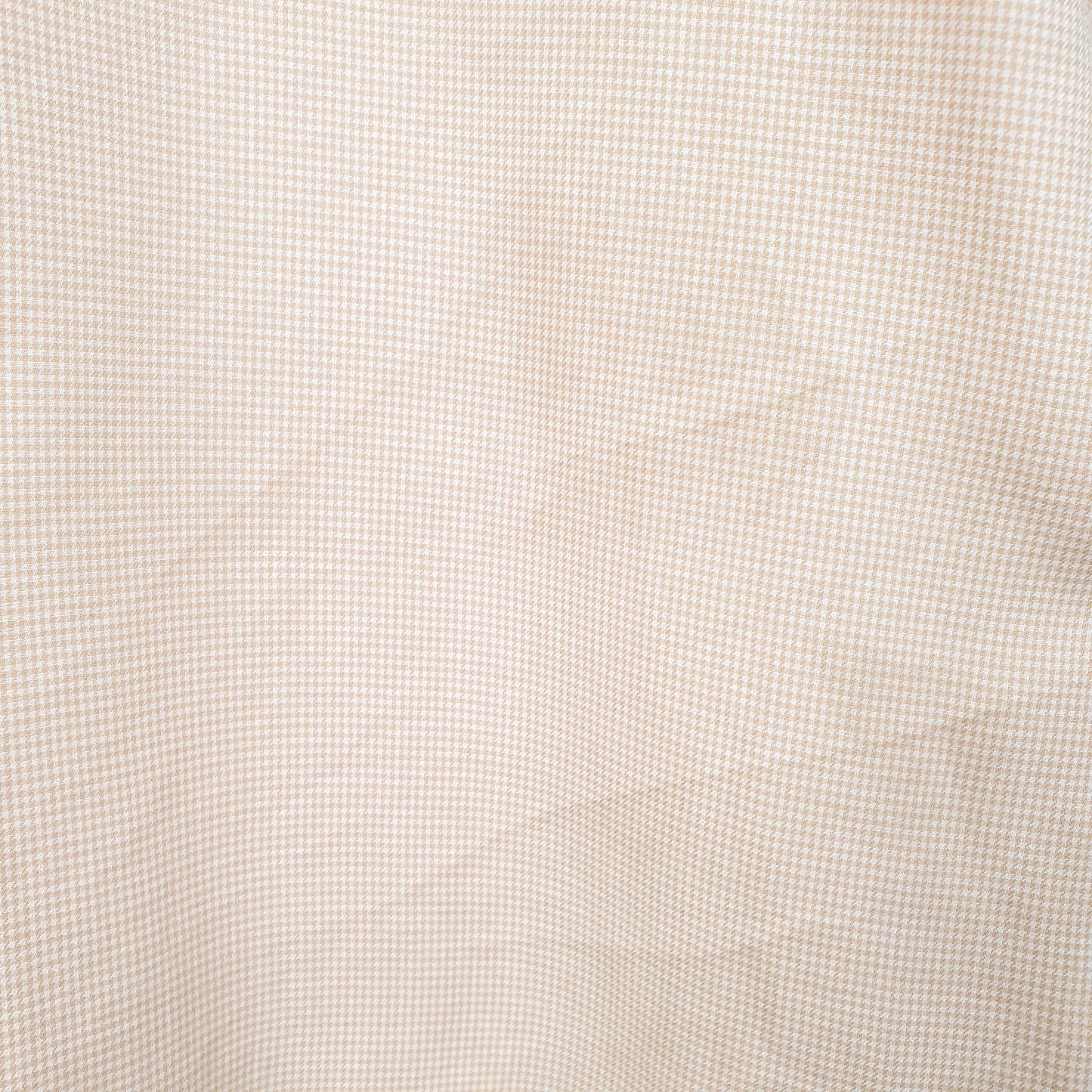 Ralph Lauren Houndstooth Long Sleeve Blake Fit Check Shirt Peach