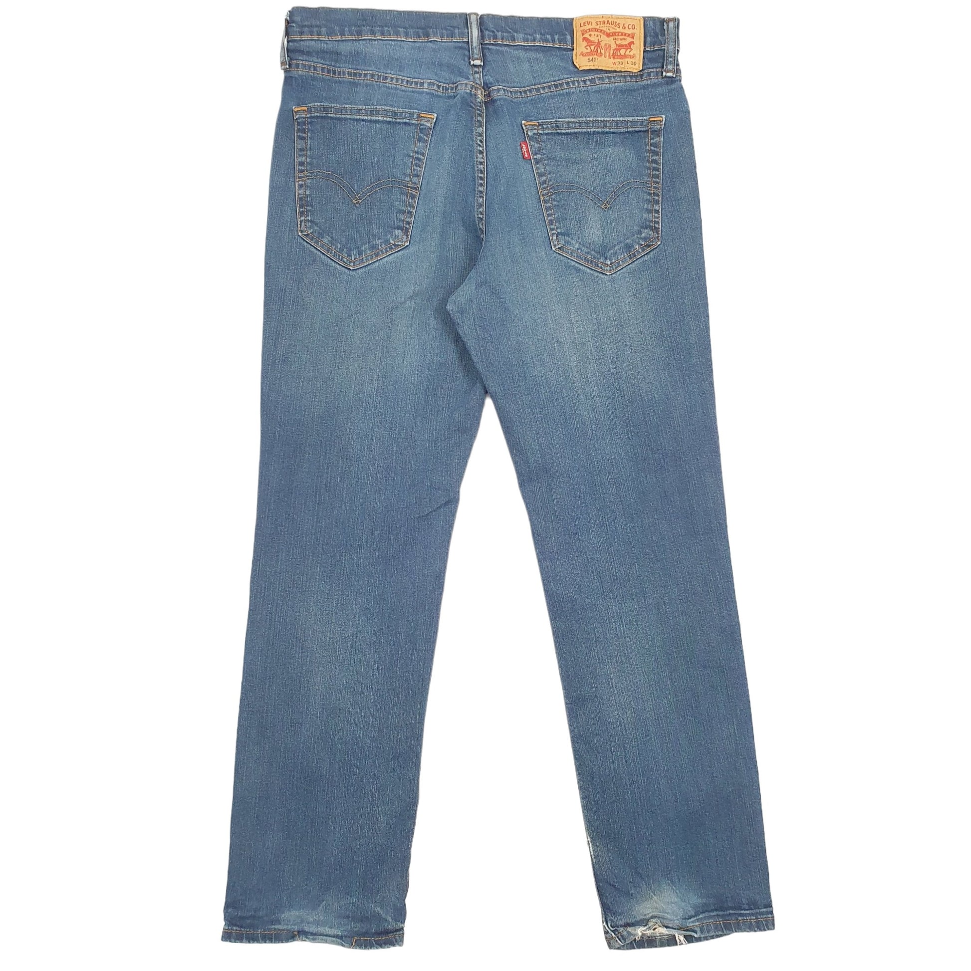 Levis 541 Tapered Fit Jeans W33 L28 Blue