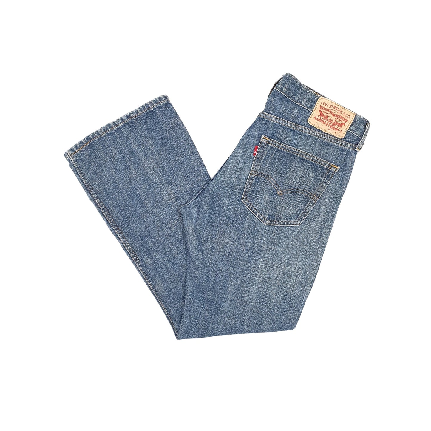 Levis 527 Bootcut Fit Jeans W34 L29 Blue