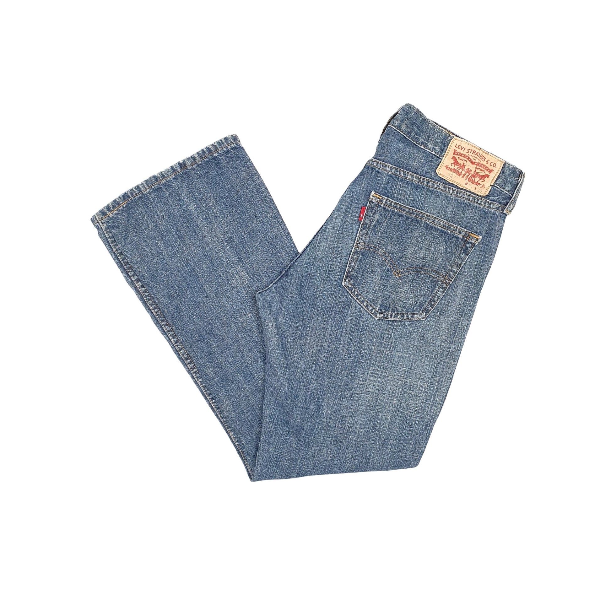 Levis 527 Bootcut Fit Jeans W34 L29 Blue