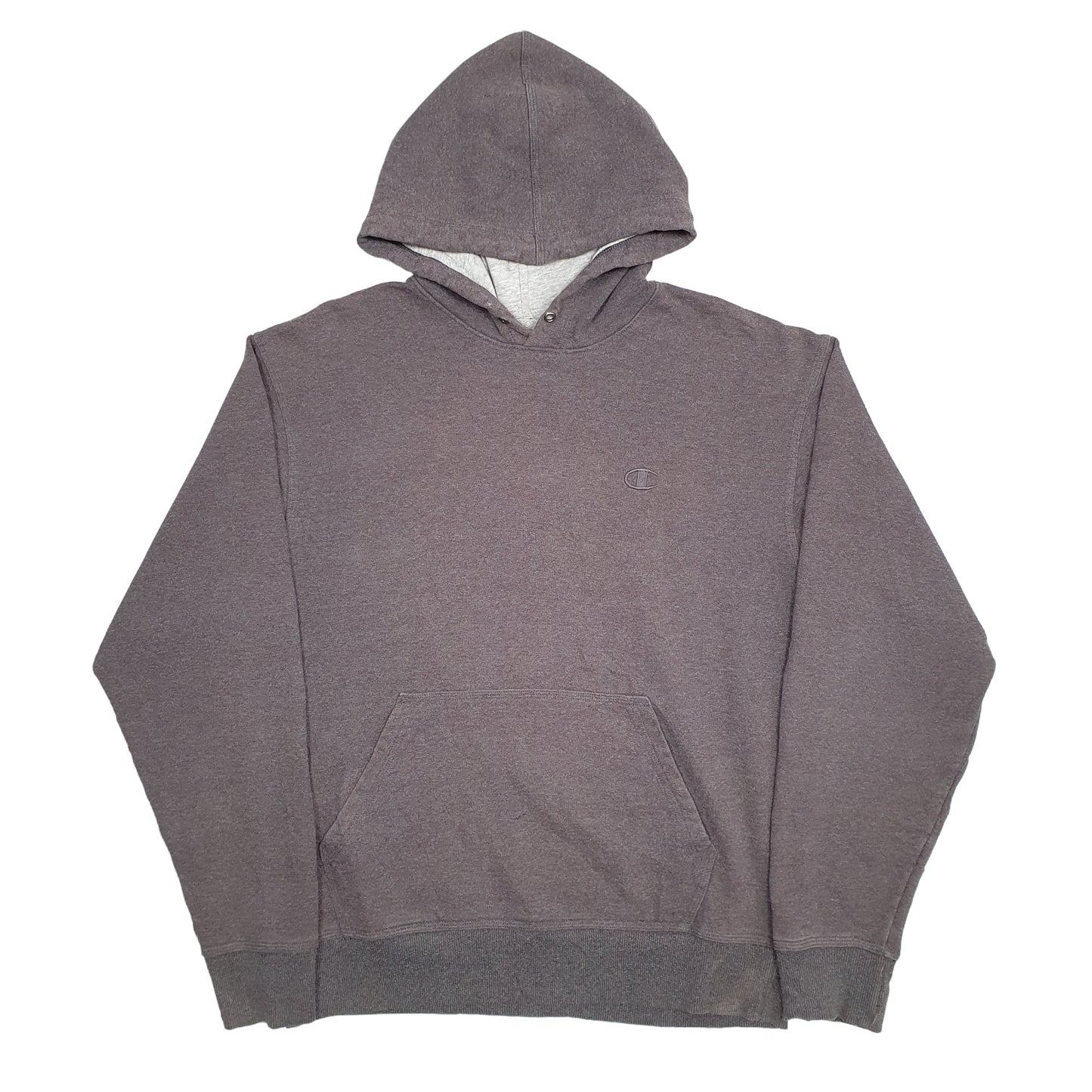 Mens Grey Champion  Hoodie Jumper