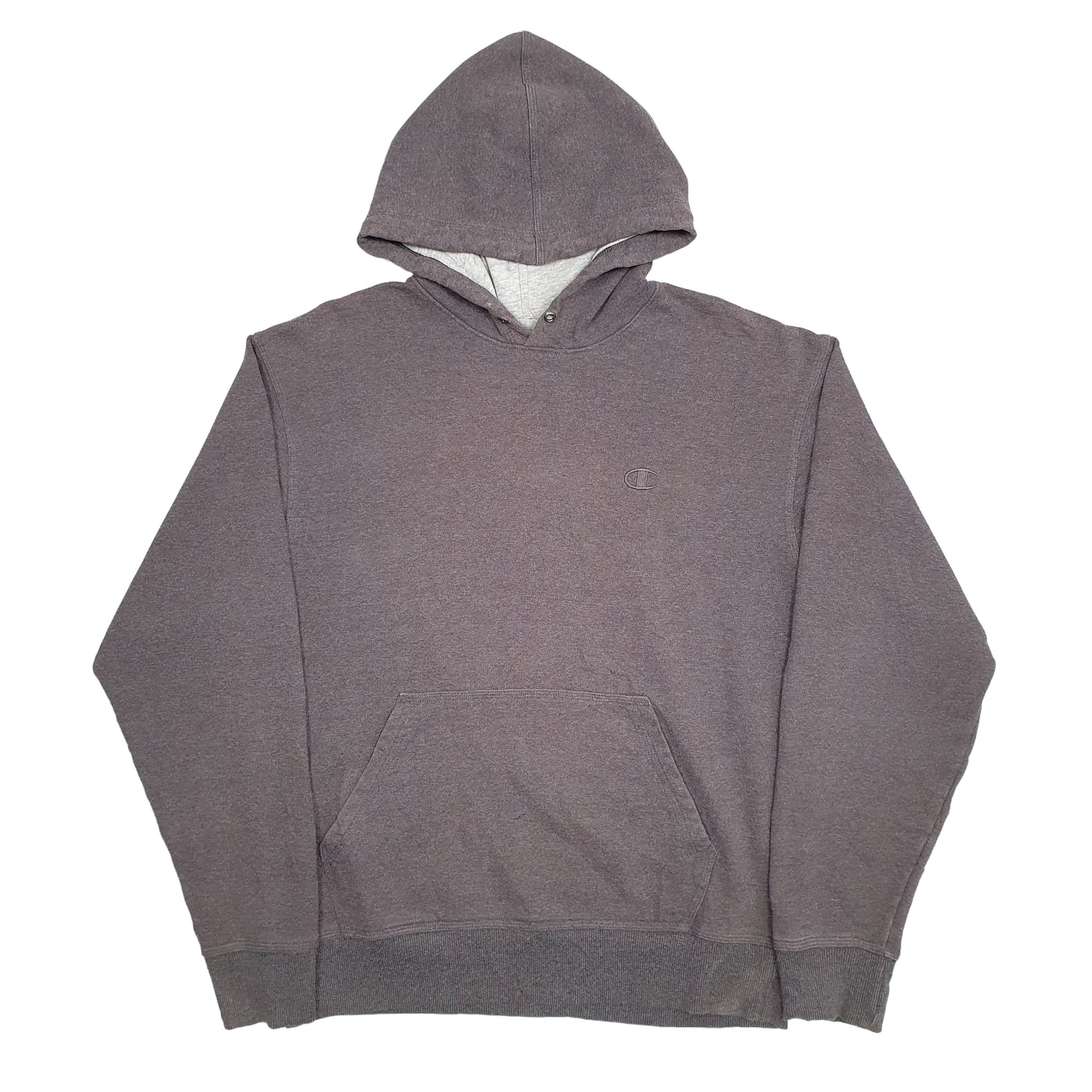 Mens Grey Champion  Hoodie Jumper