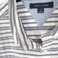 Tommy Hilfiger Short Sleeve Regular Fit Striped Shirt White