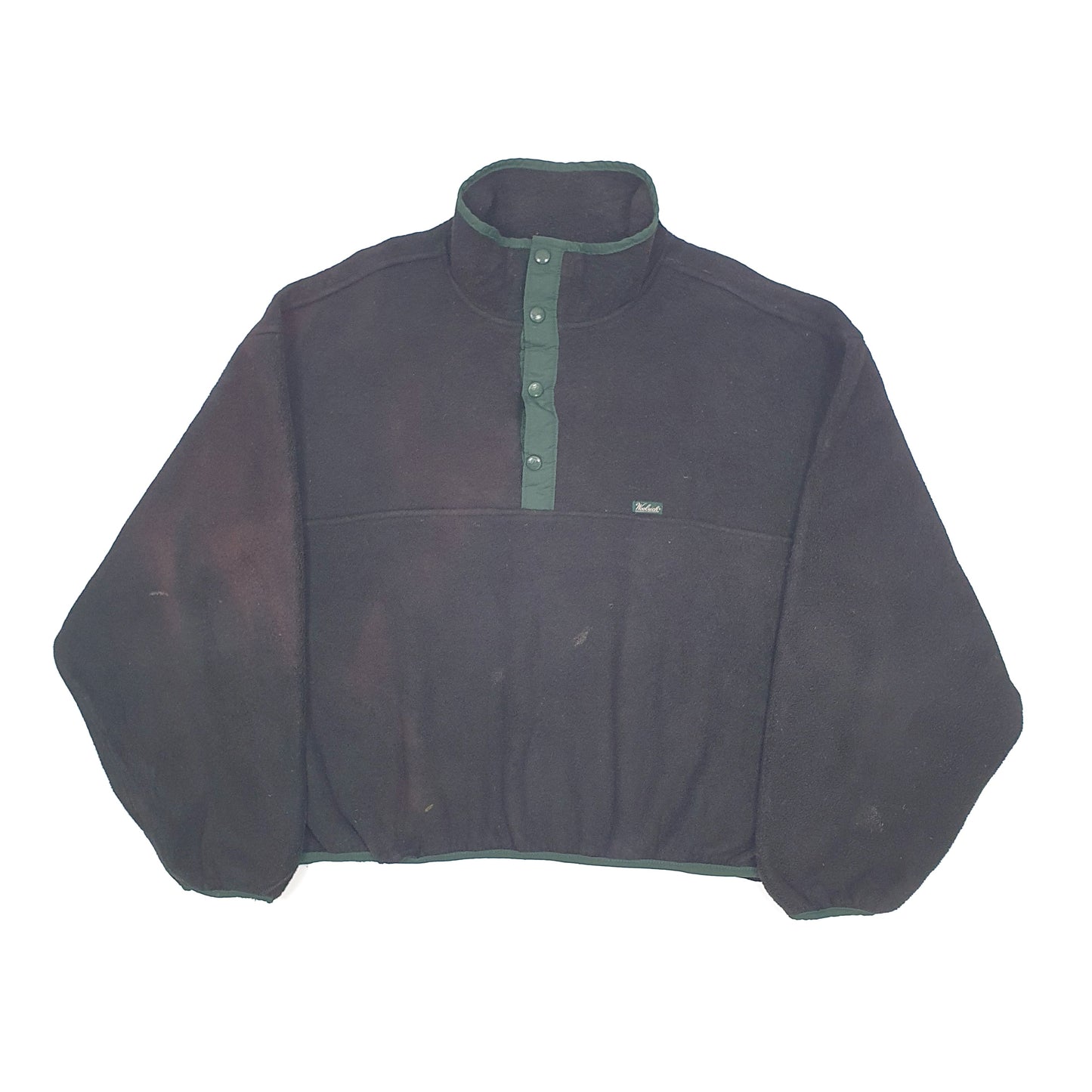 Woolrich Quarter Zip Fleece XL Black