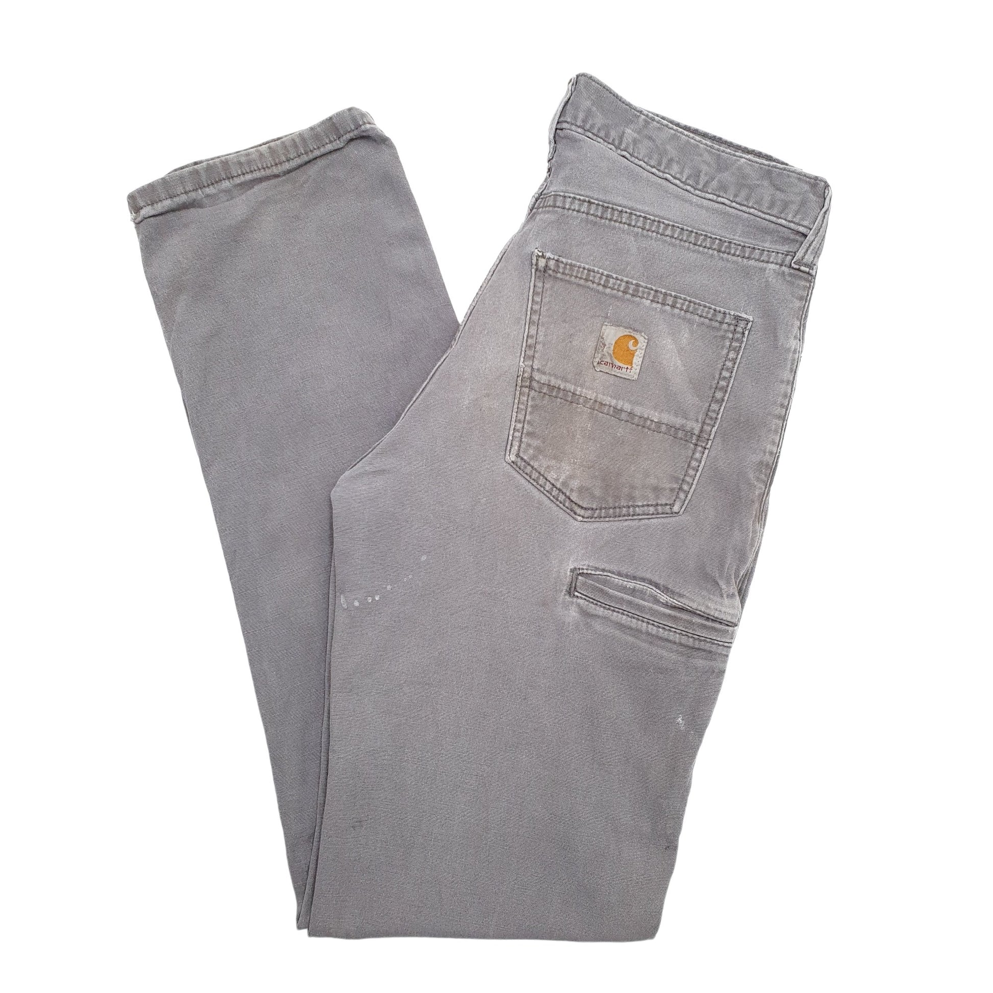 Mens Grey Carhartt  Carpenter Trousers