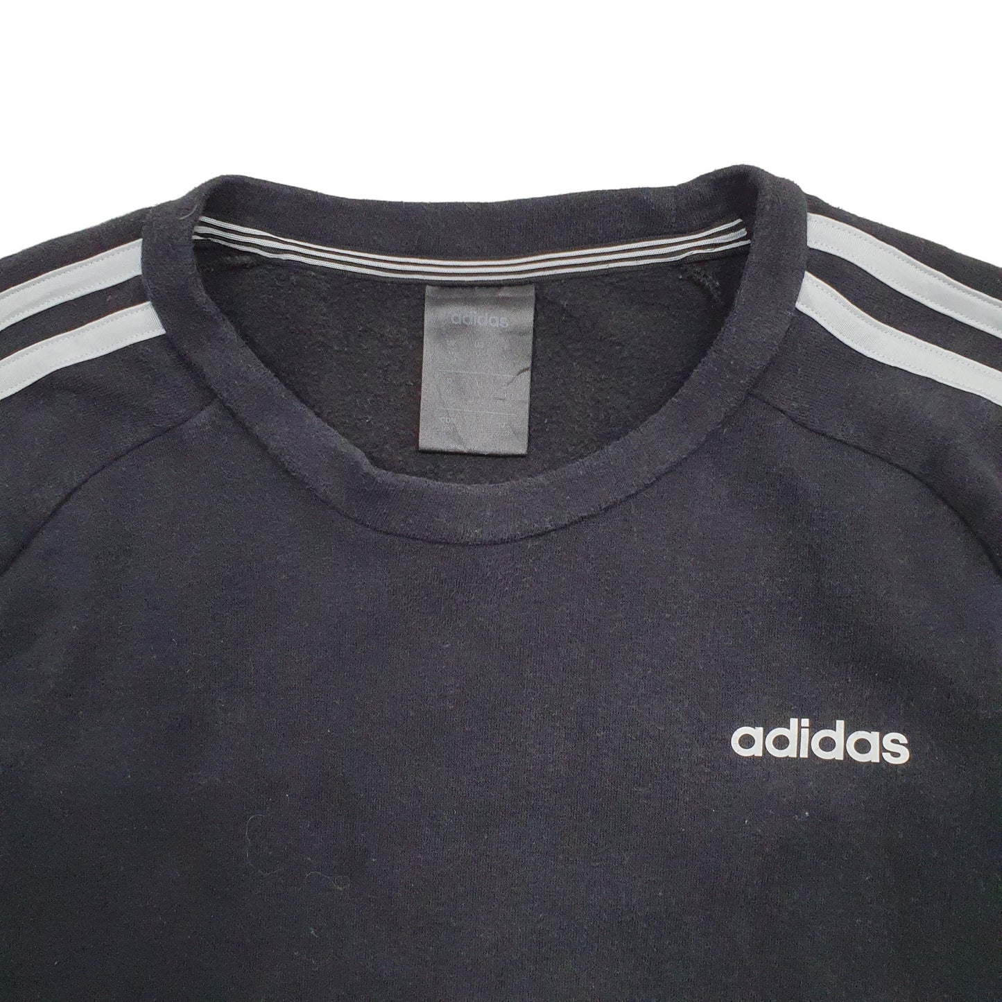 Mens Black Adidas  Crewneck Jumper