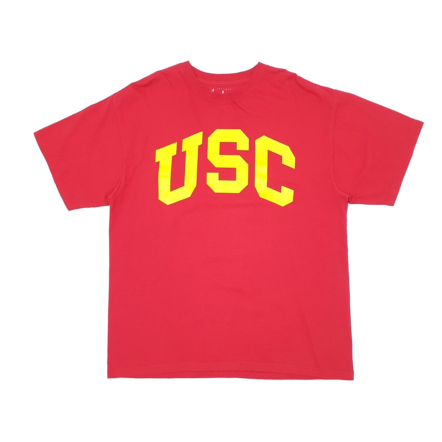 Heritage USA College USC Short Sleeve T Shirt Red