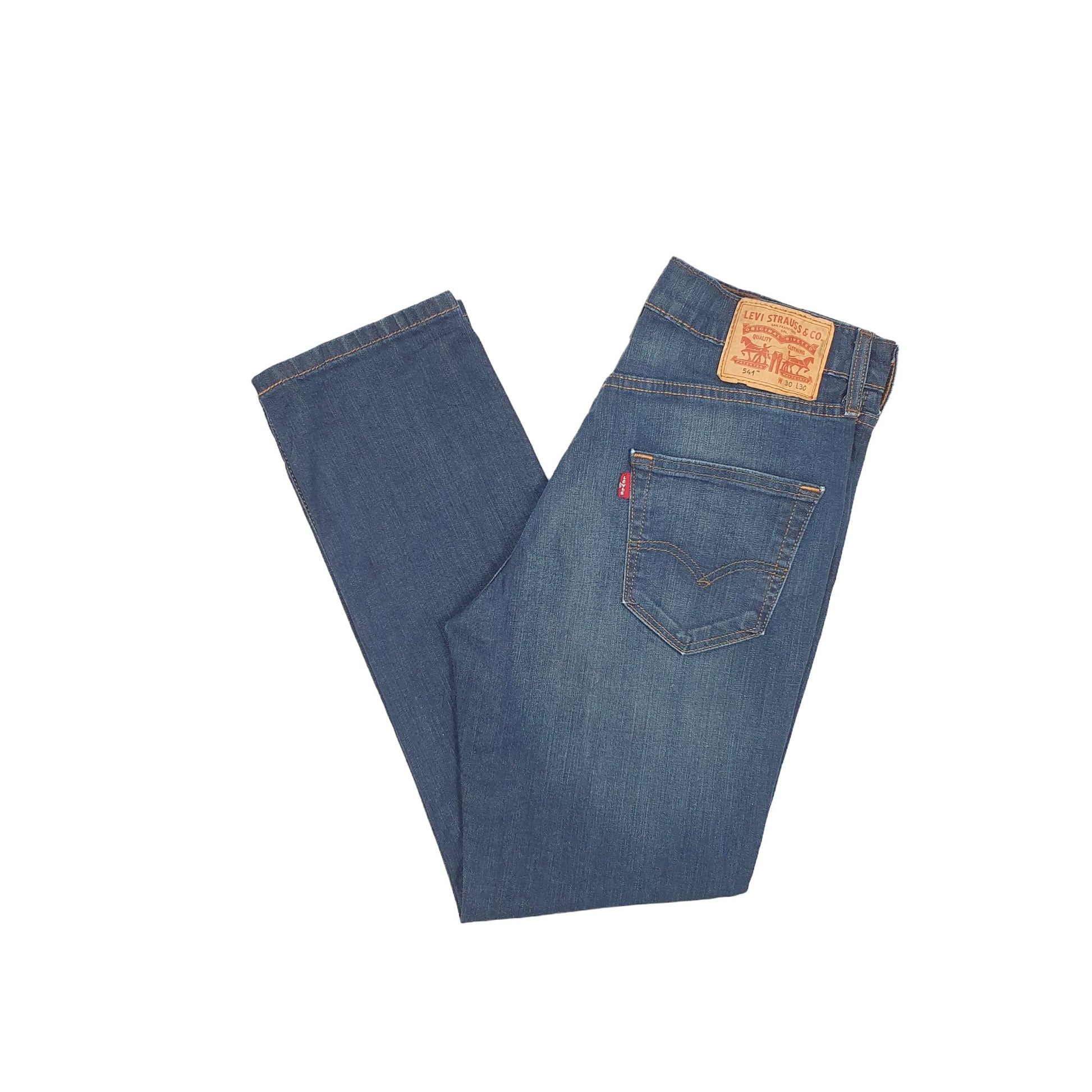 Levis 541 Tapered Fit Jeans W30 L28 Blue