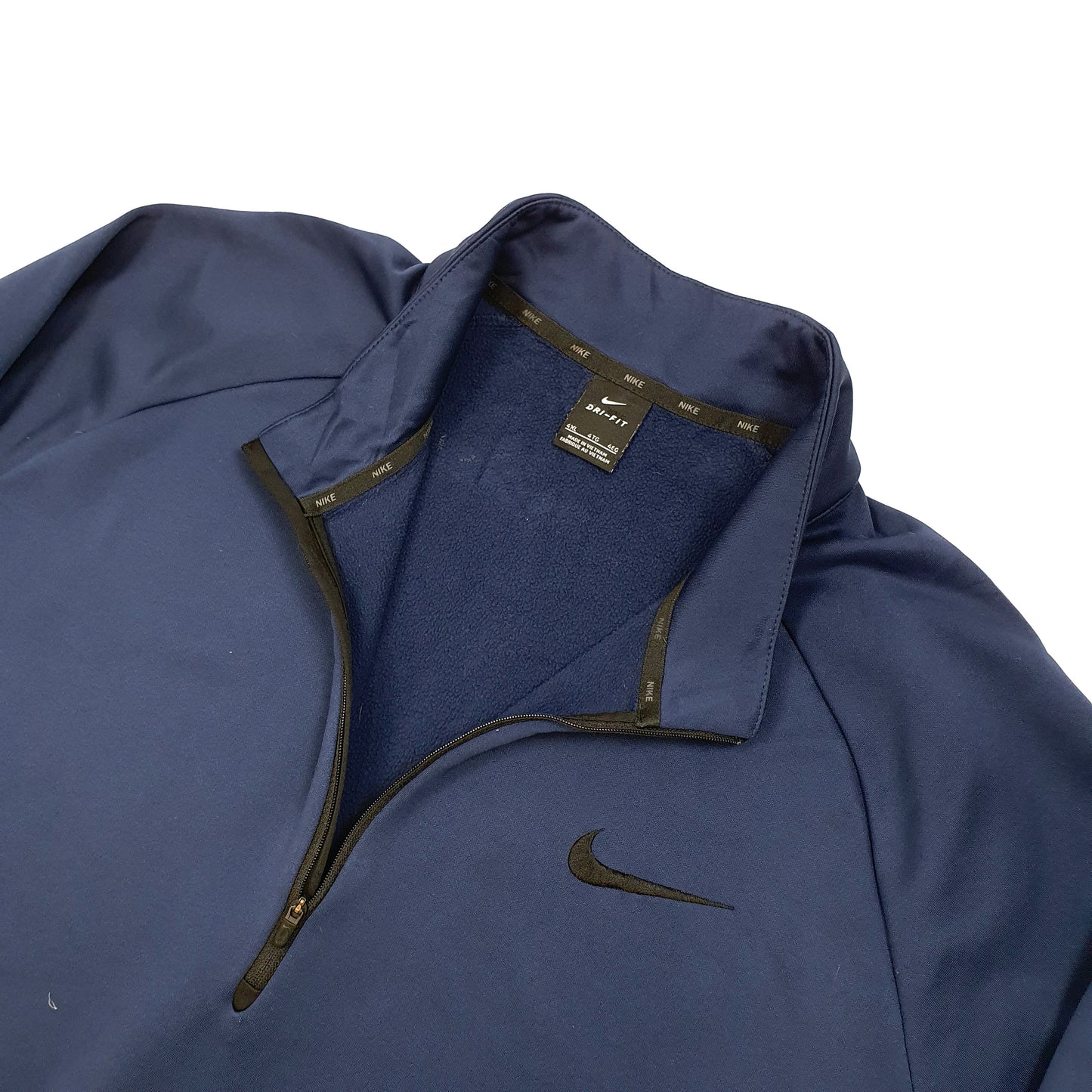 Nike Dri Fit Quarter Zip 4XL Navy