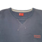 Mens Navy Levis Red Tab Crewneck Jumper