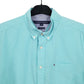 Mens Blue Tommy Hilfiger  Short Sleeve Shirt