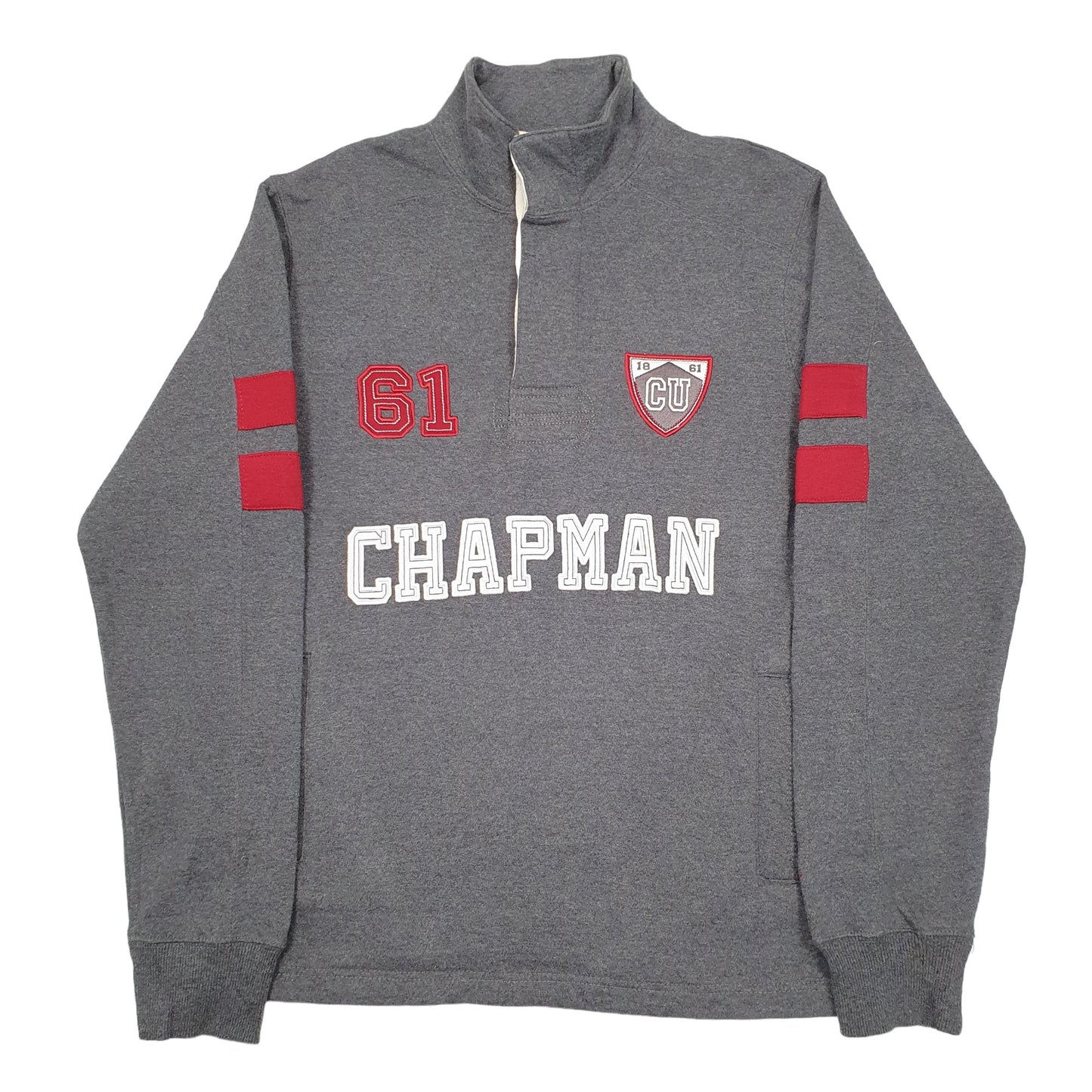 Champion Quarter Zip S Grey
