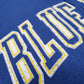 Mens Blue Champion Delaware Blue Hens Hoodie Full Zip Jumper