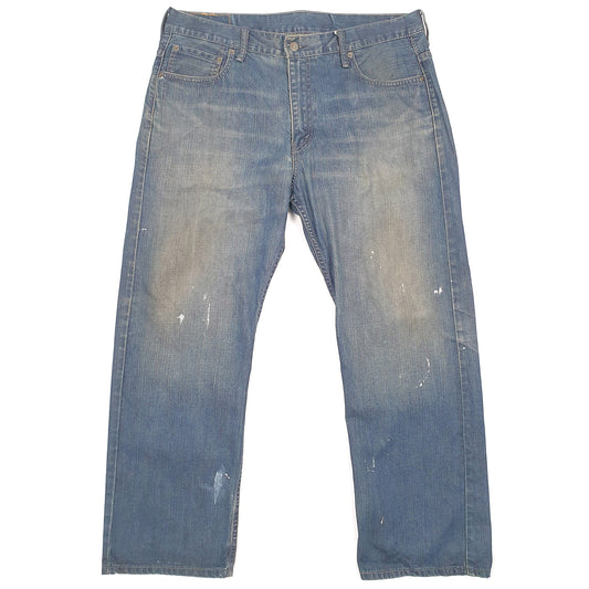 Levis 569 Loose Fit Jeans W36 L29 Blue