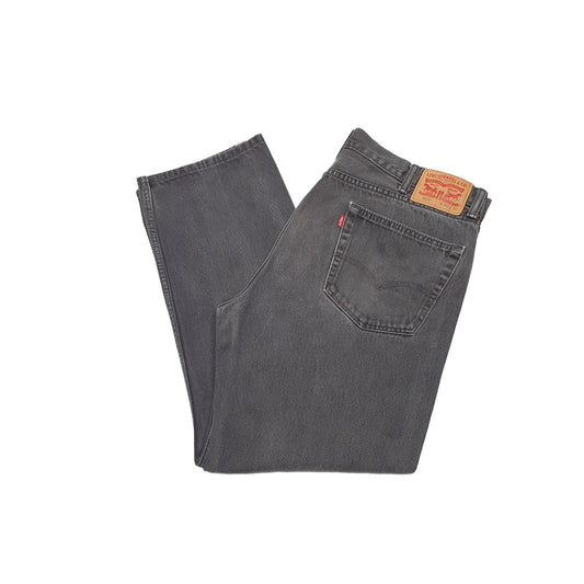 Levis 505 Regular Fit Jeans W40 L29 Black