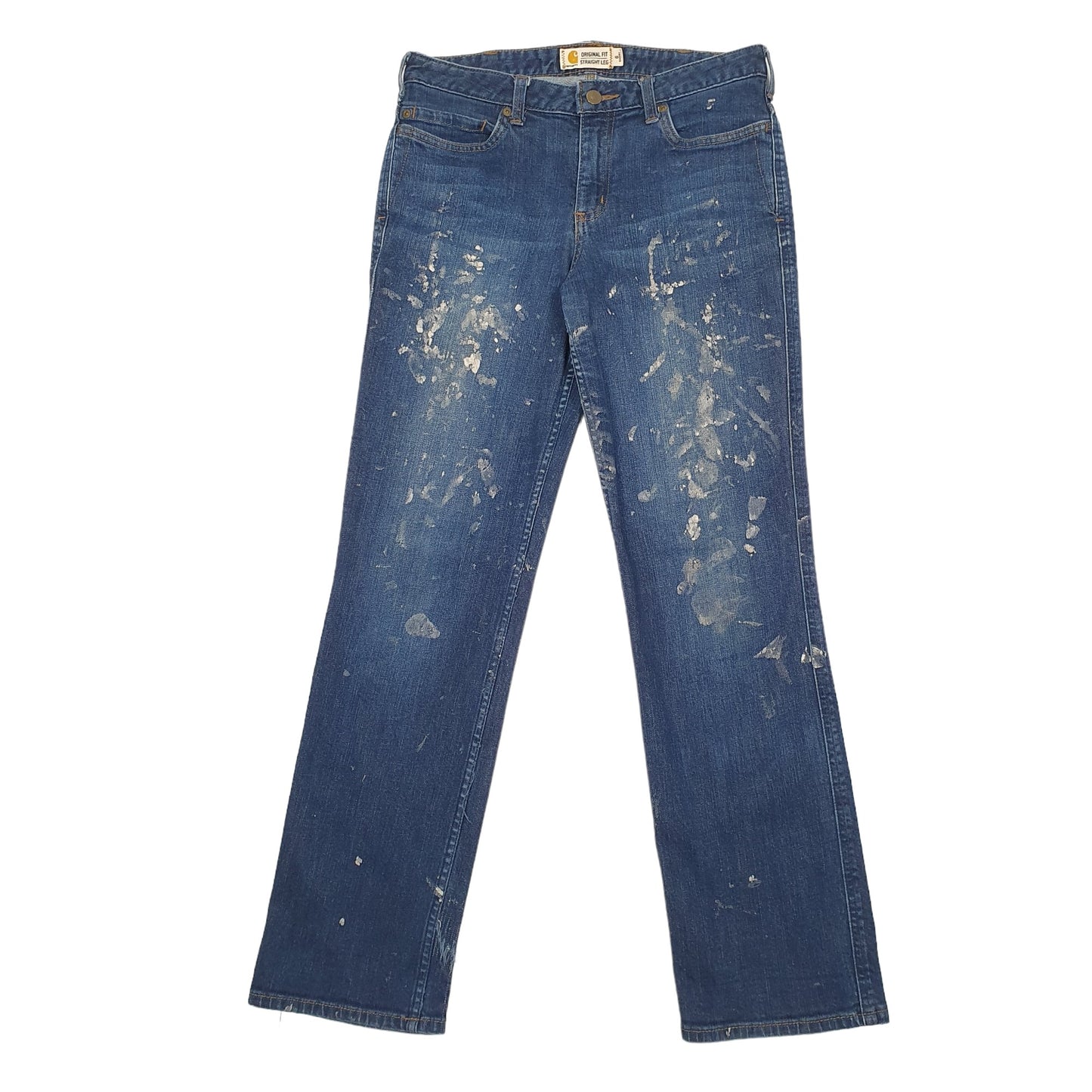 Womens Blue Carhartt  Carpenter Trousers