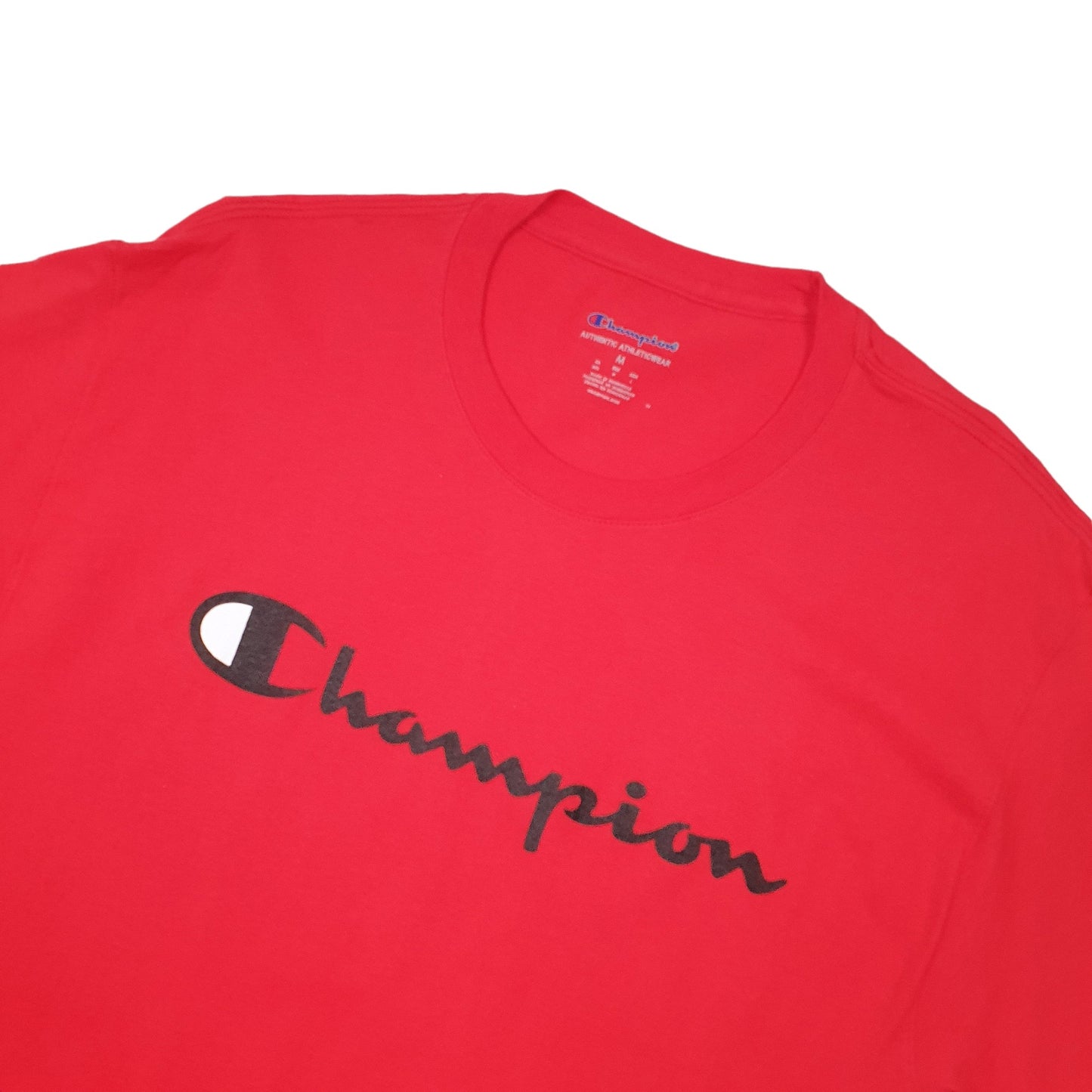 Champion Short Sleeve T Shirt Red