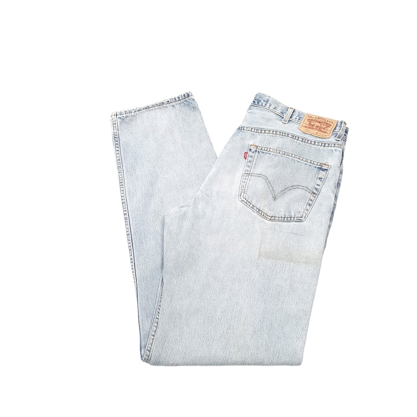 Levis 550 Relaxed Fit Jeans W40 L38 Blue