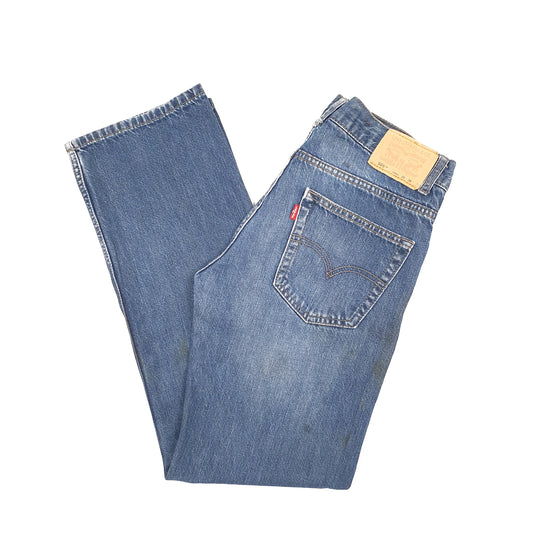 Mens Blue Levis 505 JeansW28 L28