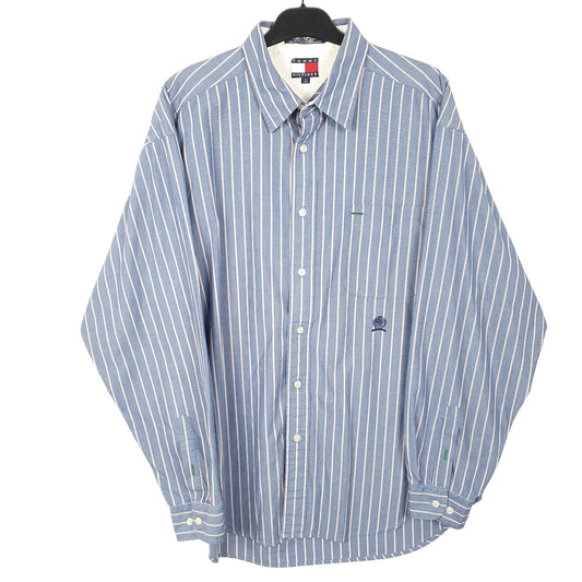 Blue Tommy Hilfiger Long Sleeve Shirt