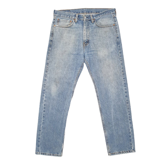 Mens Blue Levis  505 JeansW34 L30